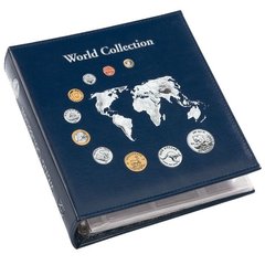 Альбом для монет Leuchtturm, NUMIS World Collection с 5 листами для 143 монет