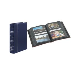 Альбом многоцелевой для 200 открыток,писем, конвертов, фотографий, синий, Leuchtturm