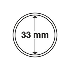 Капсула для монеты 33 мм, Leuchtturm