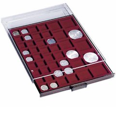 Бокс для монет (розмір ячейки від 24*24 до 50*50 мм) Leuchtturm MBMIX