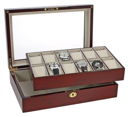 Шкатулка для наручних годинників та ювелірних прикрас SAFE D-260