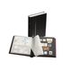 Альбом для марок (клясер) PREMIUM з LEFA шкіри Leuchtturm з 32 аркушами та чорного картону, А4 з футляром 336656