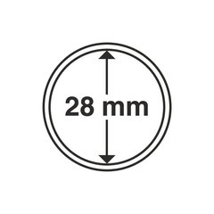 Капсула для монеты 28 мм, Leuchtturm