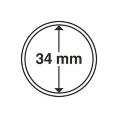 Капсула для монеты 34 мм, Leuchtturm