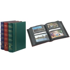 Альбом багатоцільовий для 200 листівок, листів, конвертів, фотографій, зелений, Leuchtturm, 336487
