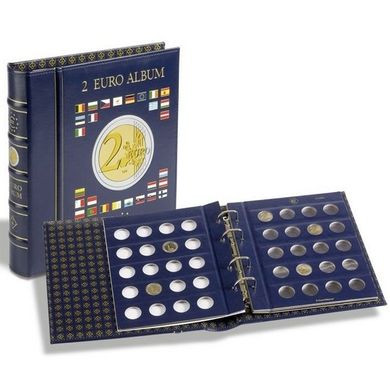 Альбом VISTA для монет номіналом в 2 євро Leuchtturm