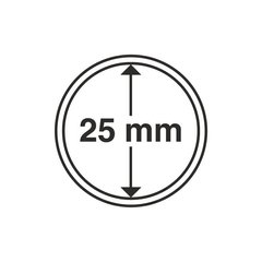 Капсула для монети 25 мм, Leuchtturm