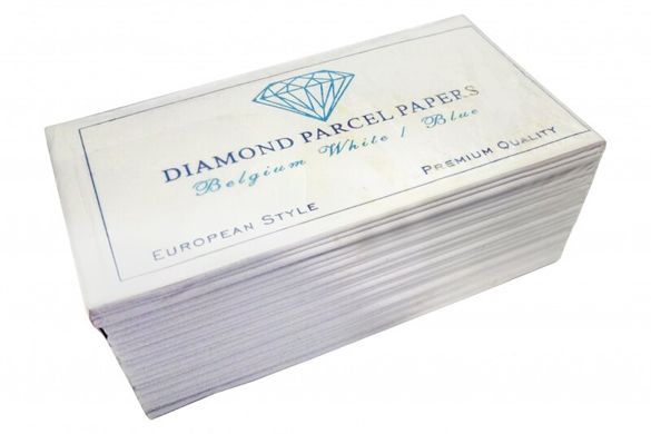 Бумага для хранения бриллиантов белая МДМ